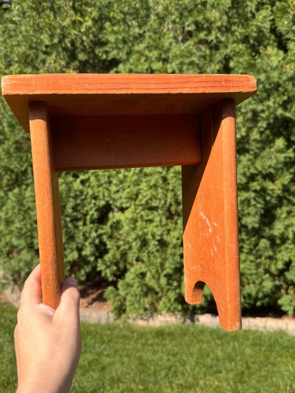 Vintage Solid Wood Display Riser - Picture 4 of 6
